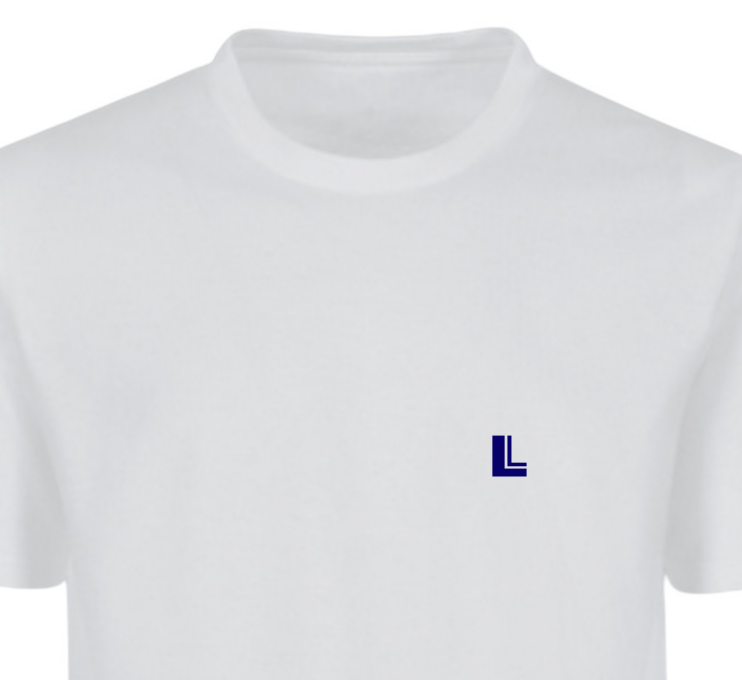 Initials T-Shirt Basic - White