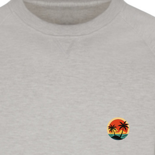 Sunset Glow Sweater - Grey