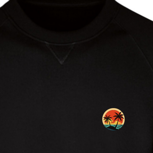 Sunset Glow Sweater - Black