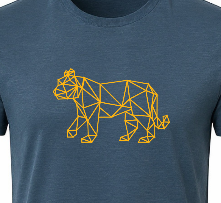 Urban Bear T-Shirt - Blue