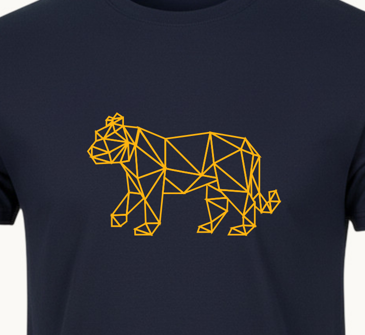 Urban Bear T-Shirt - Navy Blue