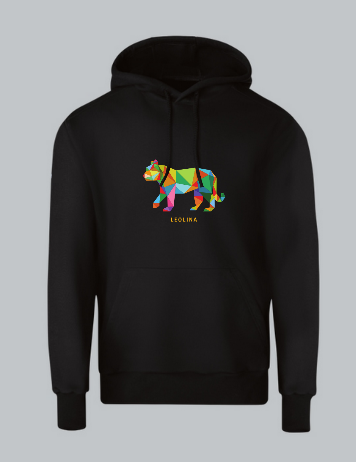 Pattern Bear Hoodie
