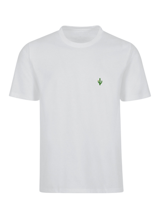 Cactus T-Shirt Basic - Weiß