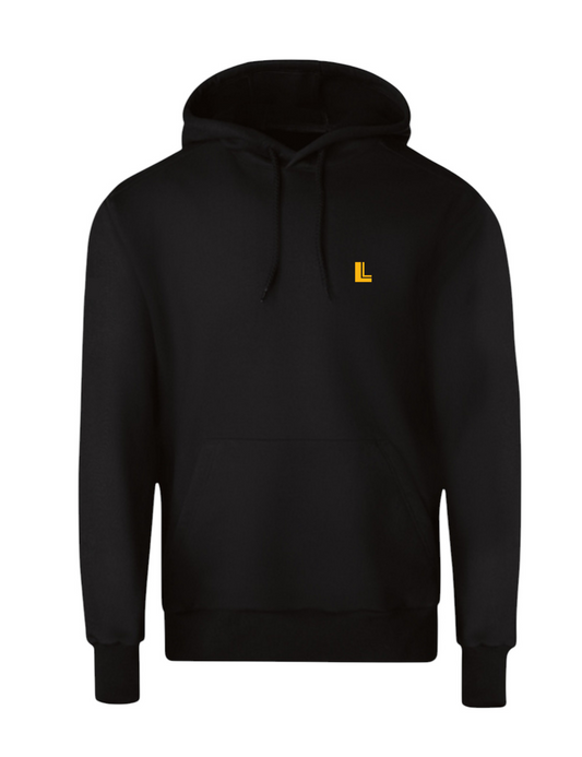 Initials Hoodie - Black