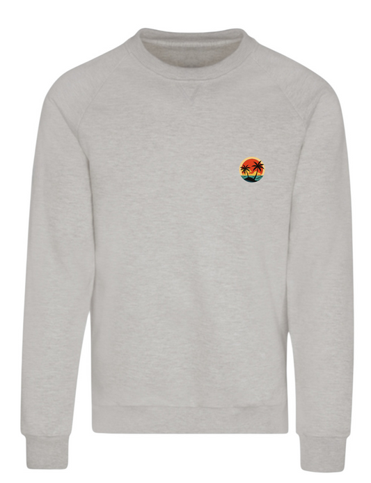Sunset Glow Sweater - Grey